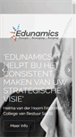 Mobile Screenshot of edunamics.nl